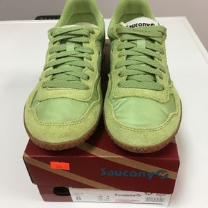 Saucony Originals- Women's Bullet- Green/Gum